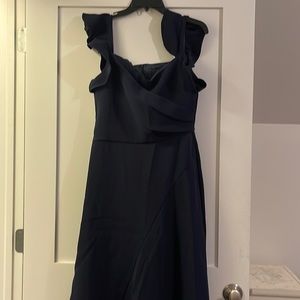 Shoshona navy blue long dress